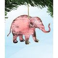 Designocracy Elephant Wooden Magnet Wall Decor 99229M